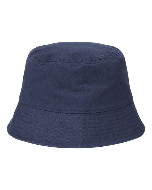 Sustainable recycled bucket hat in Navy