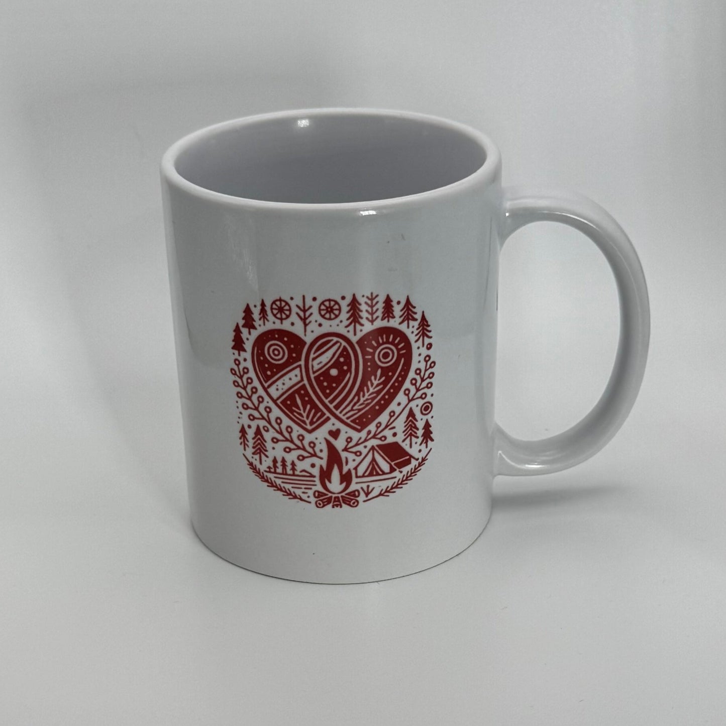 Love is Staying Together Mug – Ceramic or Enamel Camp Cup (11 oz)
