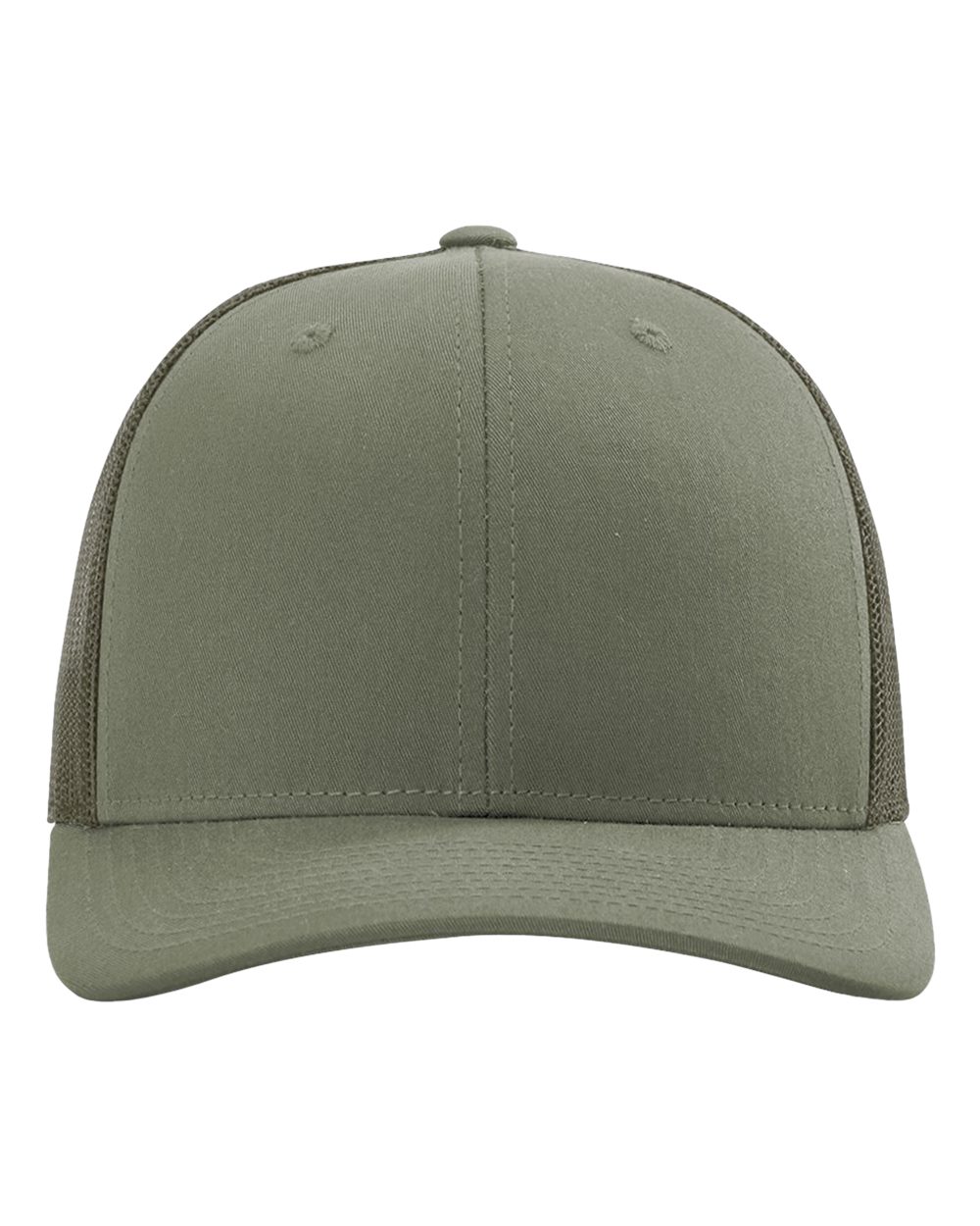 Richardson 112 trucker cap in Loden with embroidered IMC logo