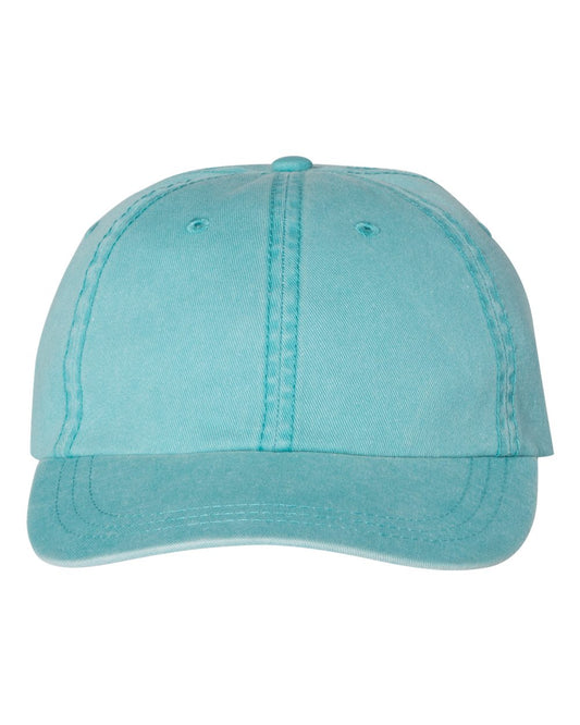 Valucap SP500 unstructured dad hat in Aqua