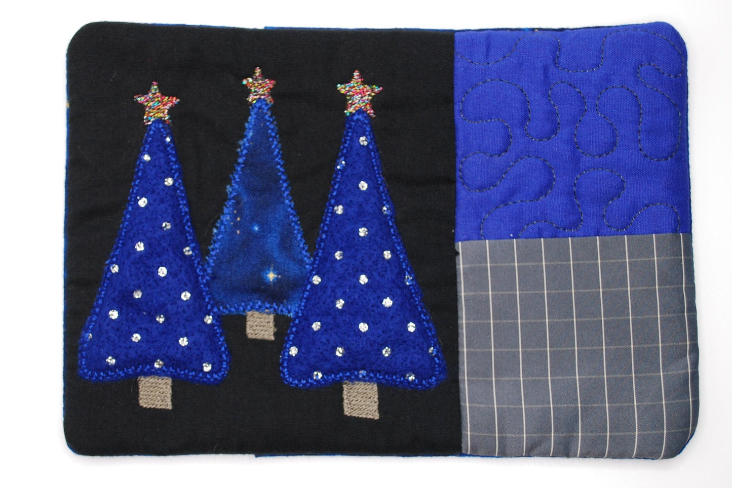 Festive Holiday Mug Rugs – Fabric Coaster Mats (Assorted Designs)