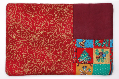 Festive Holiday Mug Rugs – Fabric Coaster Mats (Assorted Designs)