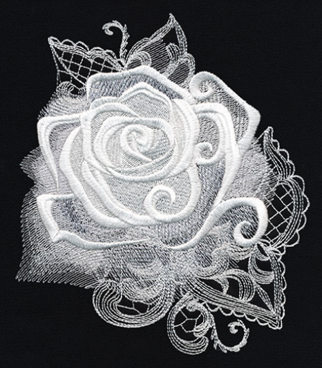 Ghost Baroque Rose