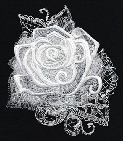 Ghost Baroque Rose