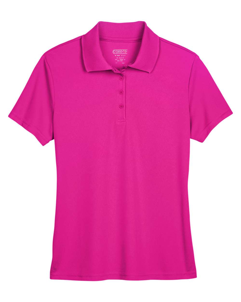 Core 365 78181 Women's Performance Polo in Bright Magenta