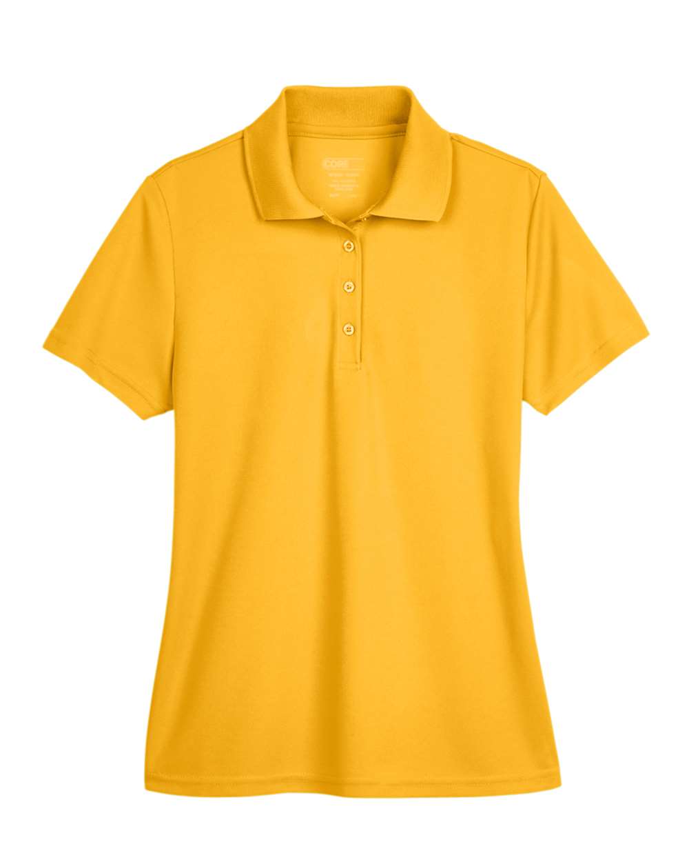 Core 365 78181 Women's Performance Polo in Campus Gold