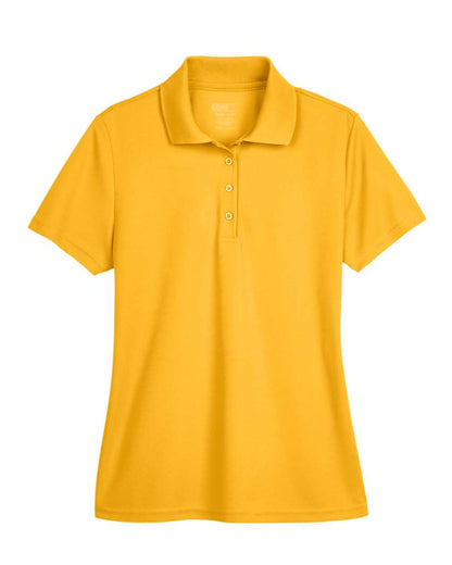 Core 365 78181 Women's Performance Polo in Campus Gold