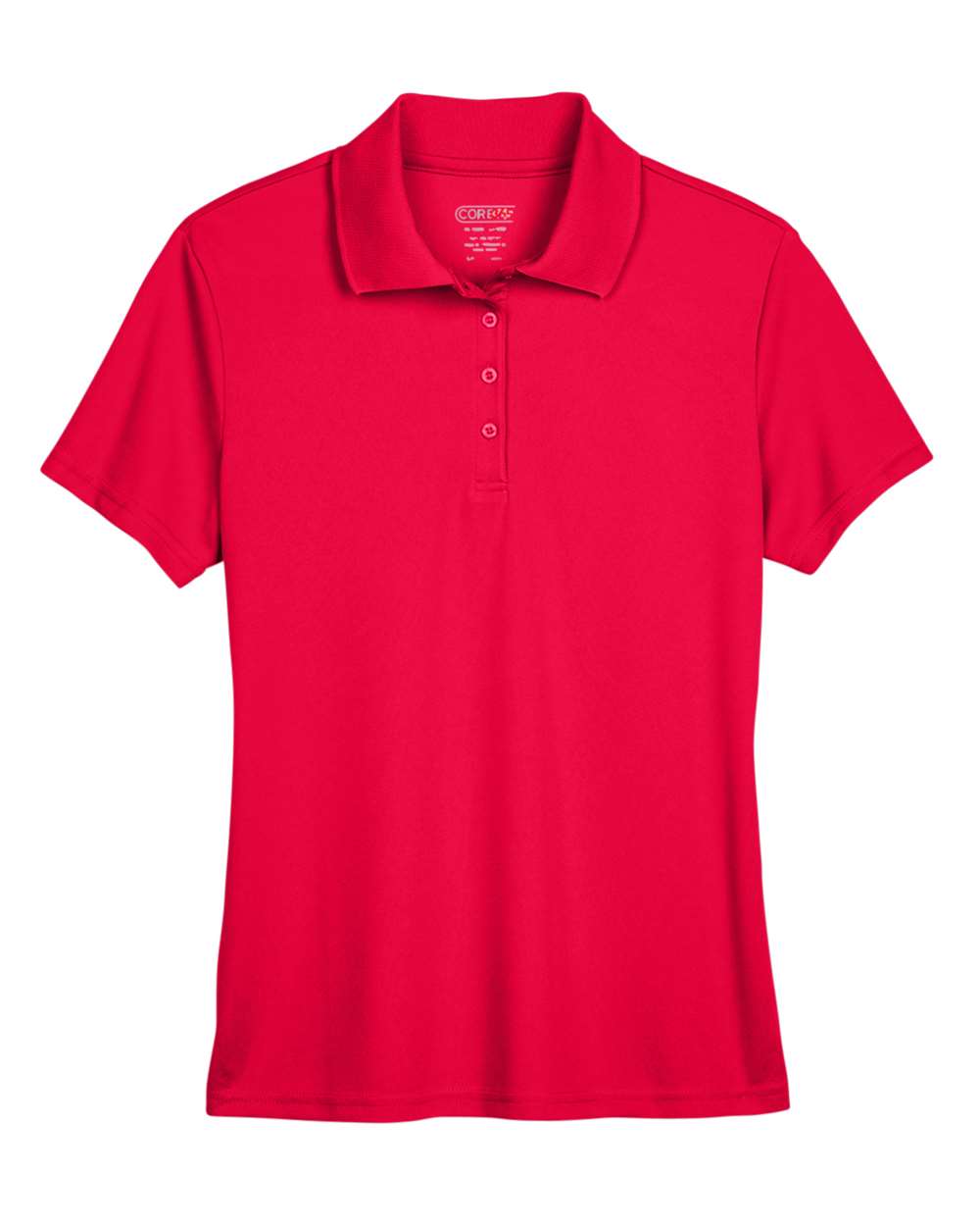 Core 365 78181 Women's Performance Polo in Classic Red