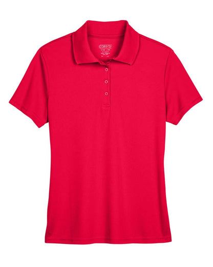 Core 365 78181 Women's Performance Polo in Classic Red