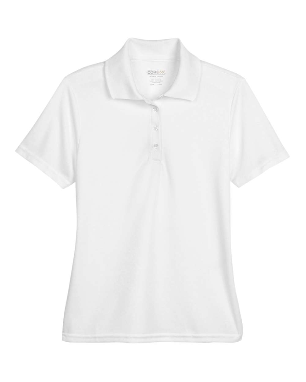 Core 365 78181 Women's Performance Polo in White