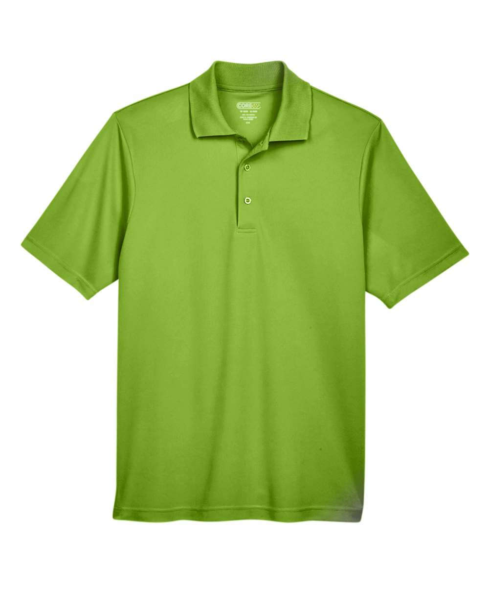 Core 365 88181 Men's Performance Polo in Acid Green
