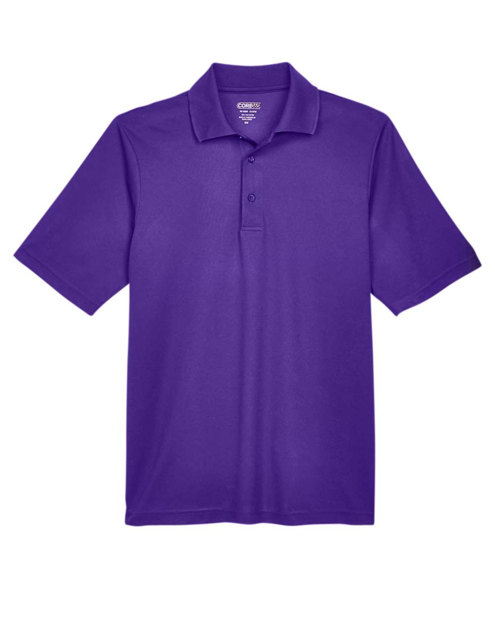 Core 365 88181 Men's Performance Polo in Campus Purple
