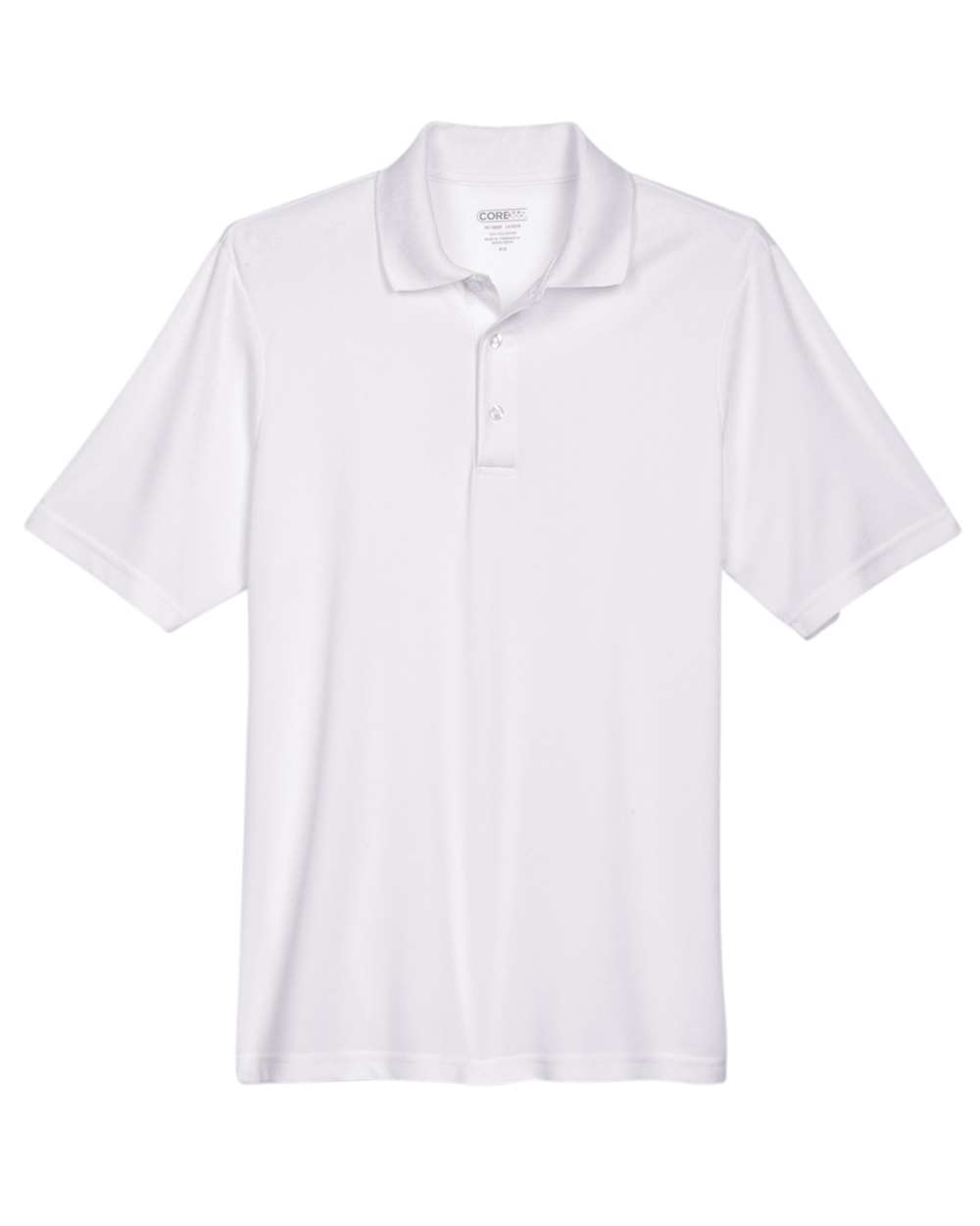 Core 365 88181 Men's Performance Polo in White