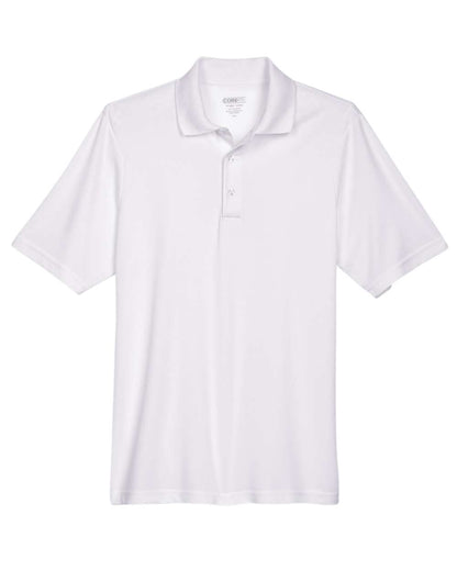 Core 365 88181 Men's Performance Polo in White