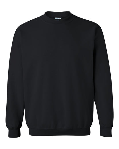 Gildan 18000 crewneck, Black, front