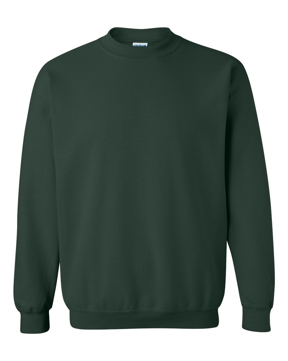 Gildan 18000 crewneck, Forest, front