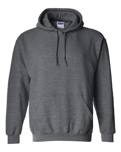 Gildan 18500 cotton blend hoodie in Dark Heather