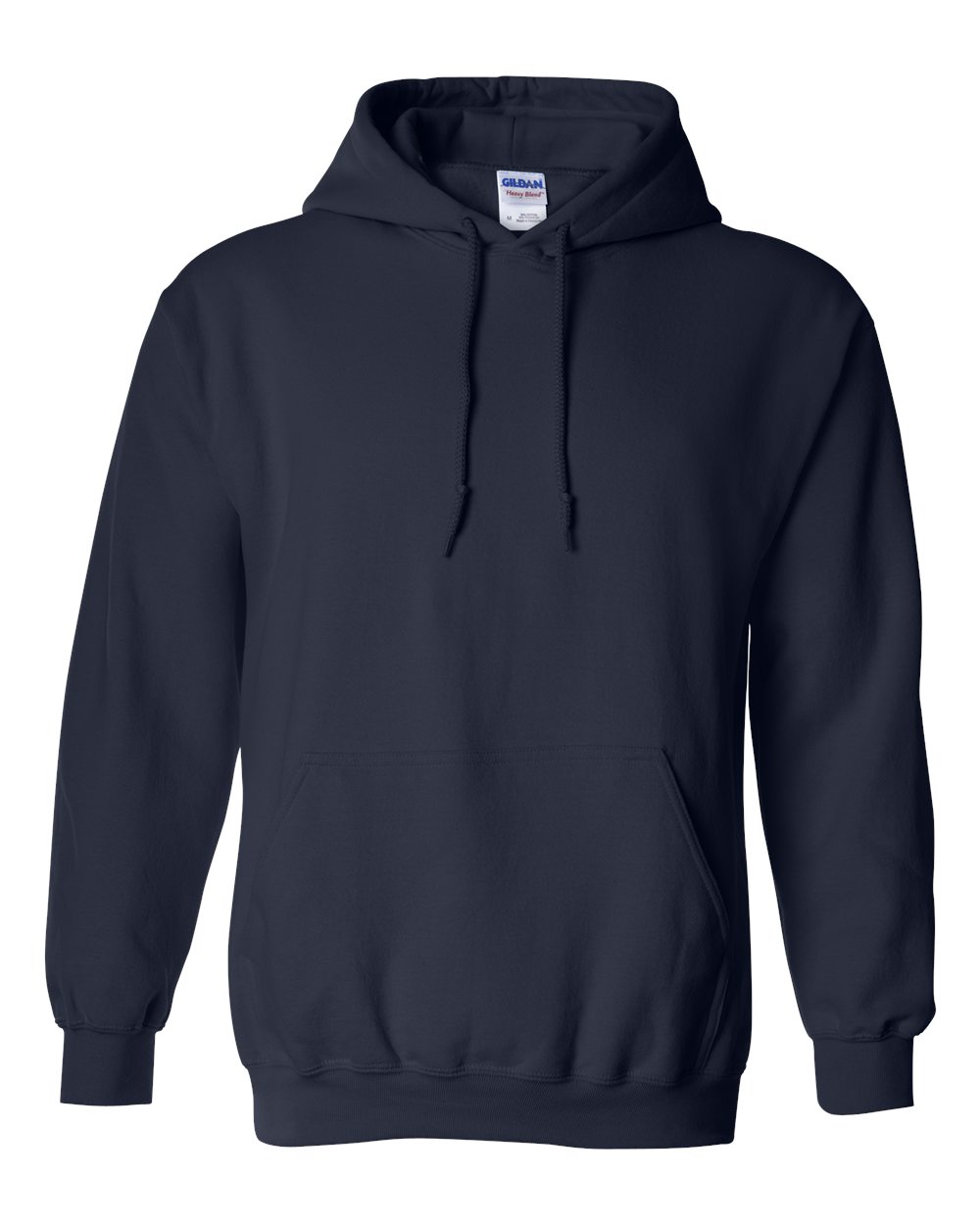 Gildan 18500 cotton blend hoodie in Navy