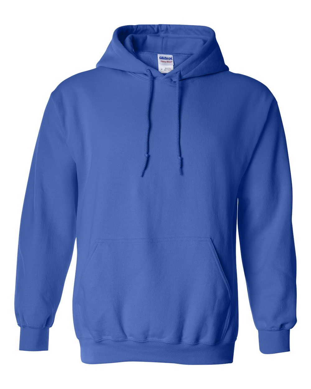 Gildan 18500 cotton blend hoodie in Royal
