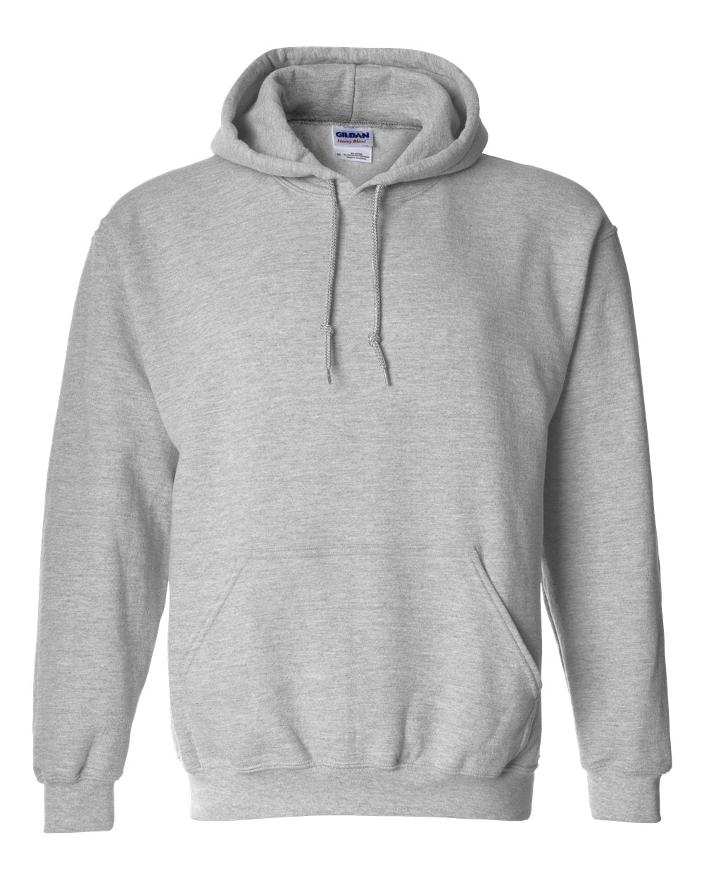 Gildan 18500 cotton blend hoodie in Sport Grey