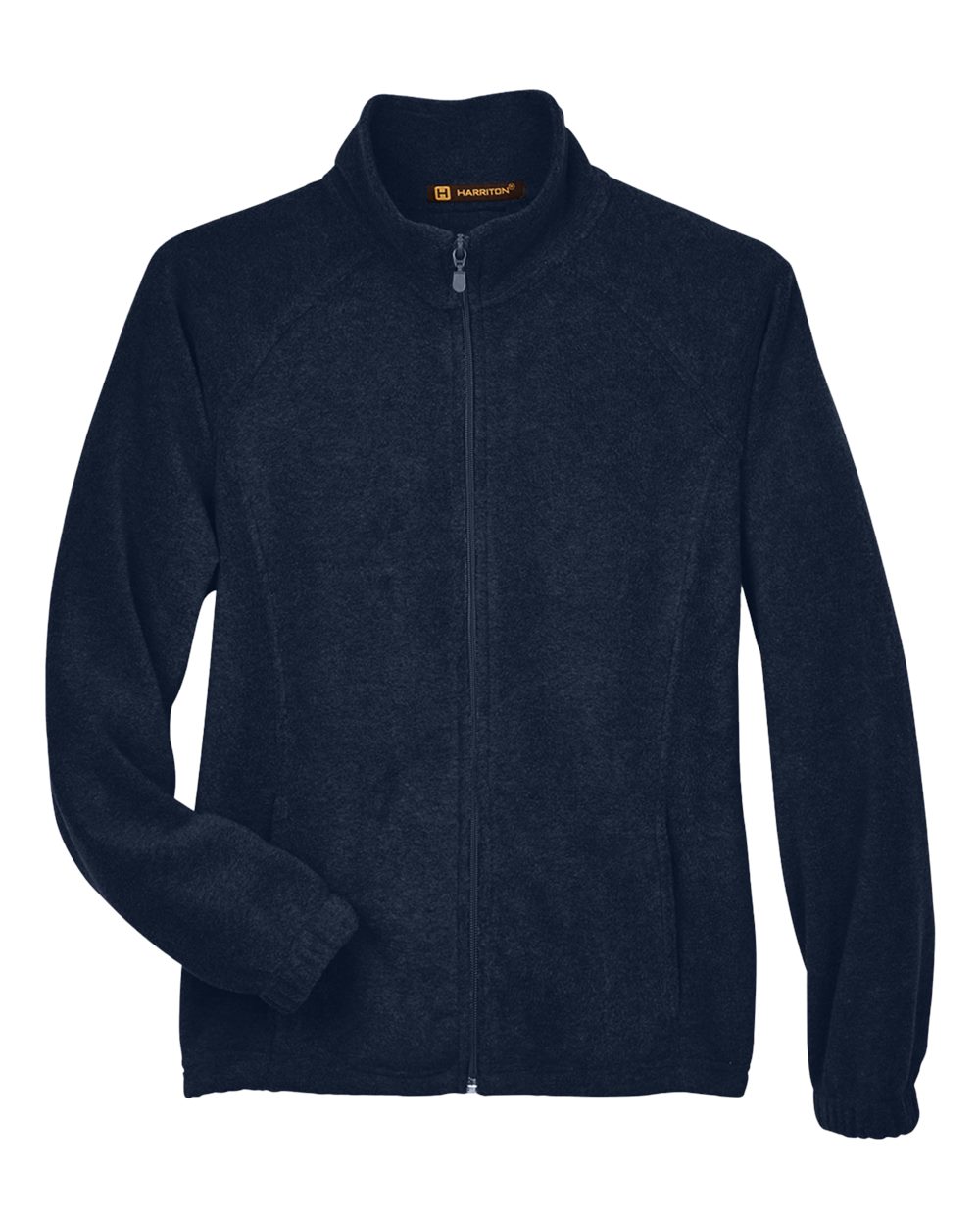 Harriton M990W Women's Full-Zip Fleece in Navy
