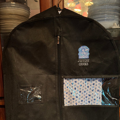 Custom Embroidered Garment Bag – Black, 43/54/65 in (Choir, Theater, Church and home)