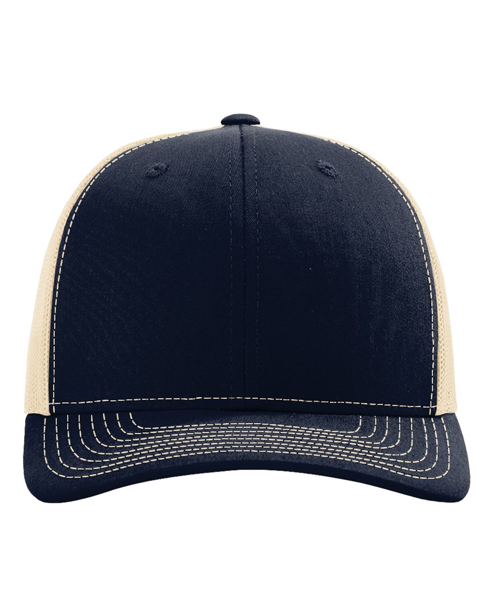 Richardson 112 trucker cap in Navy/ Khaki