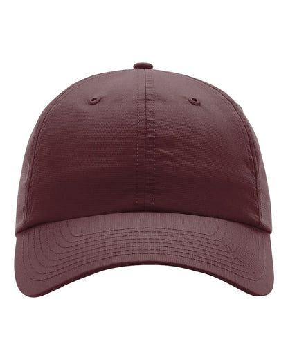 Custom Leather Patch Hat – Low Profile Performance Cap | Laser Engraved Faux Leather Logo Patch