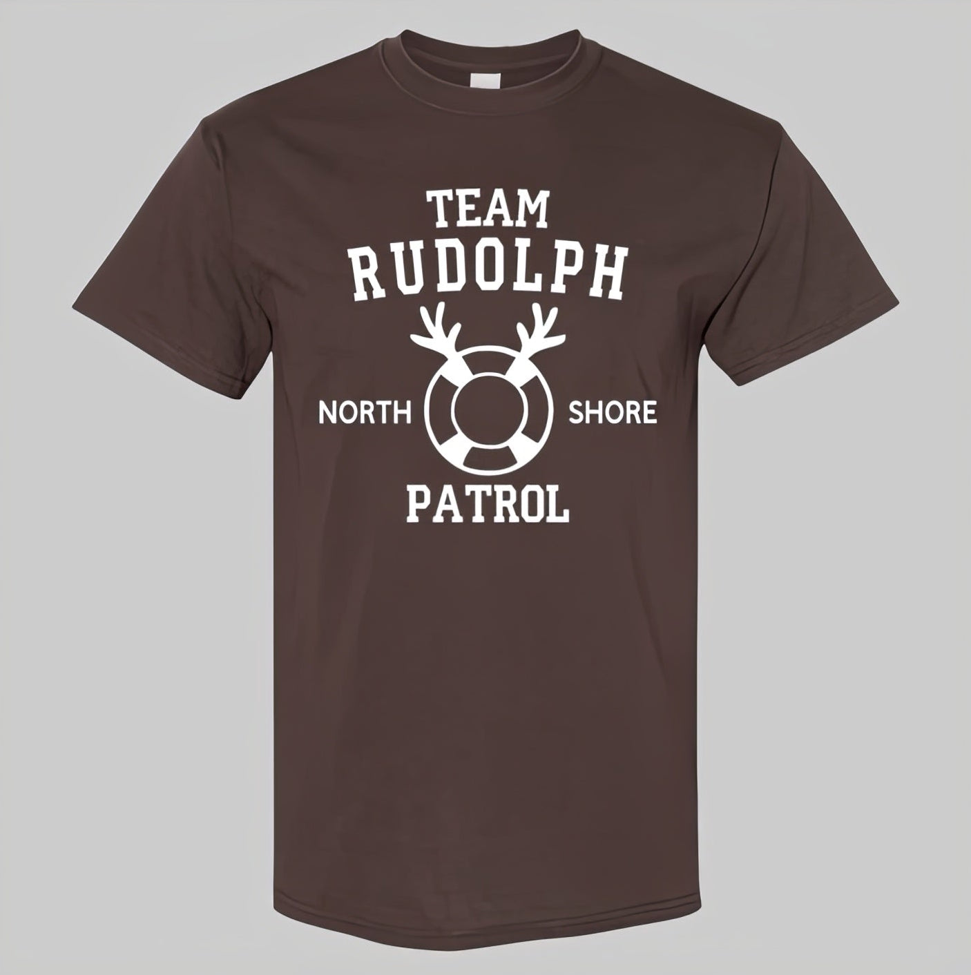 Team Rudolph Christmas Patrol T-Shirt – Holiday Reindeer Rescue Tee