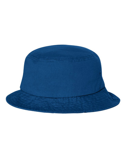 Cotton bucket hat in Royal Blue
