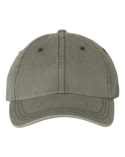 Valucap SP500 unstructured dad hat in Olive