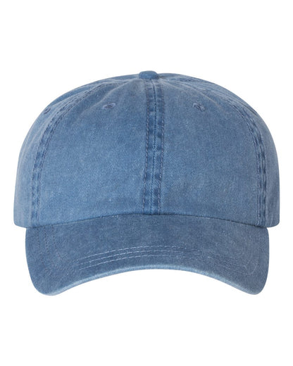 Valucap SP500 unstructured dad hat in Royal Blue