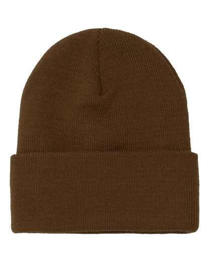 YP Classics 1501KC cuffed beanie in Caramel