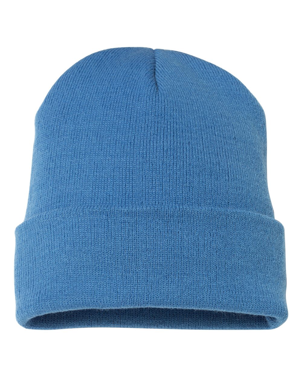 YP Classics 1501KC cuffed beanie in Carolina Blue