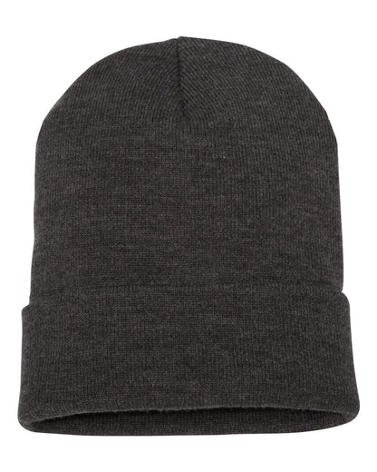 YP Classics 1501KC cuffed beanie in Dark Grey