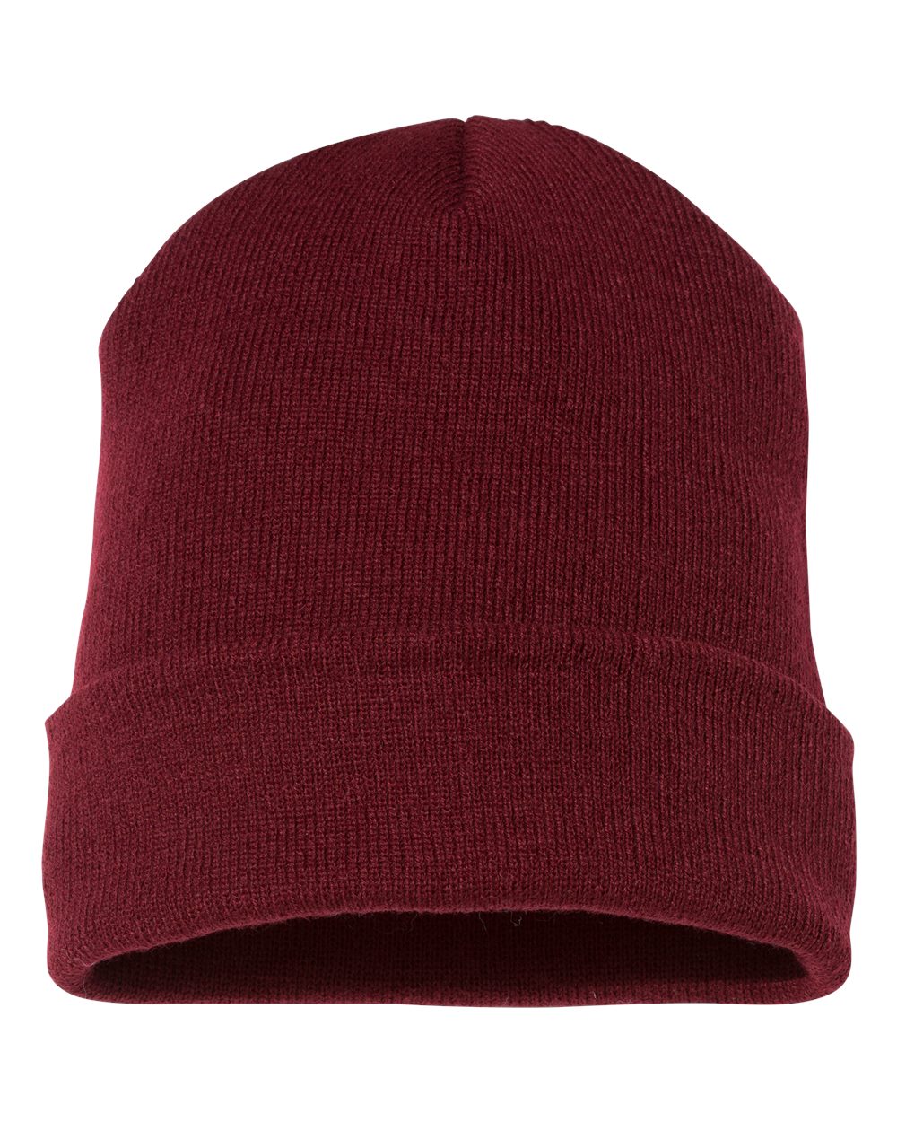 YP Classics 1501KC cuffed beanie in Maroon