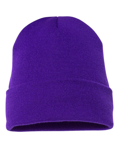 YP Classics 1501KC cuffed beanie in Purple