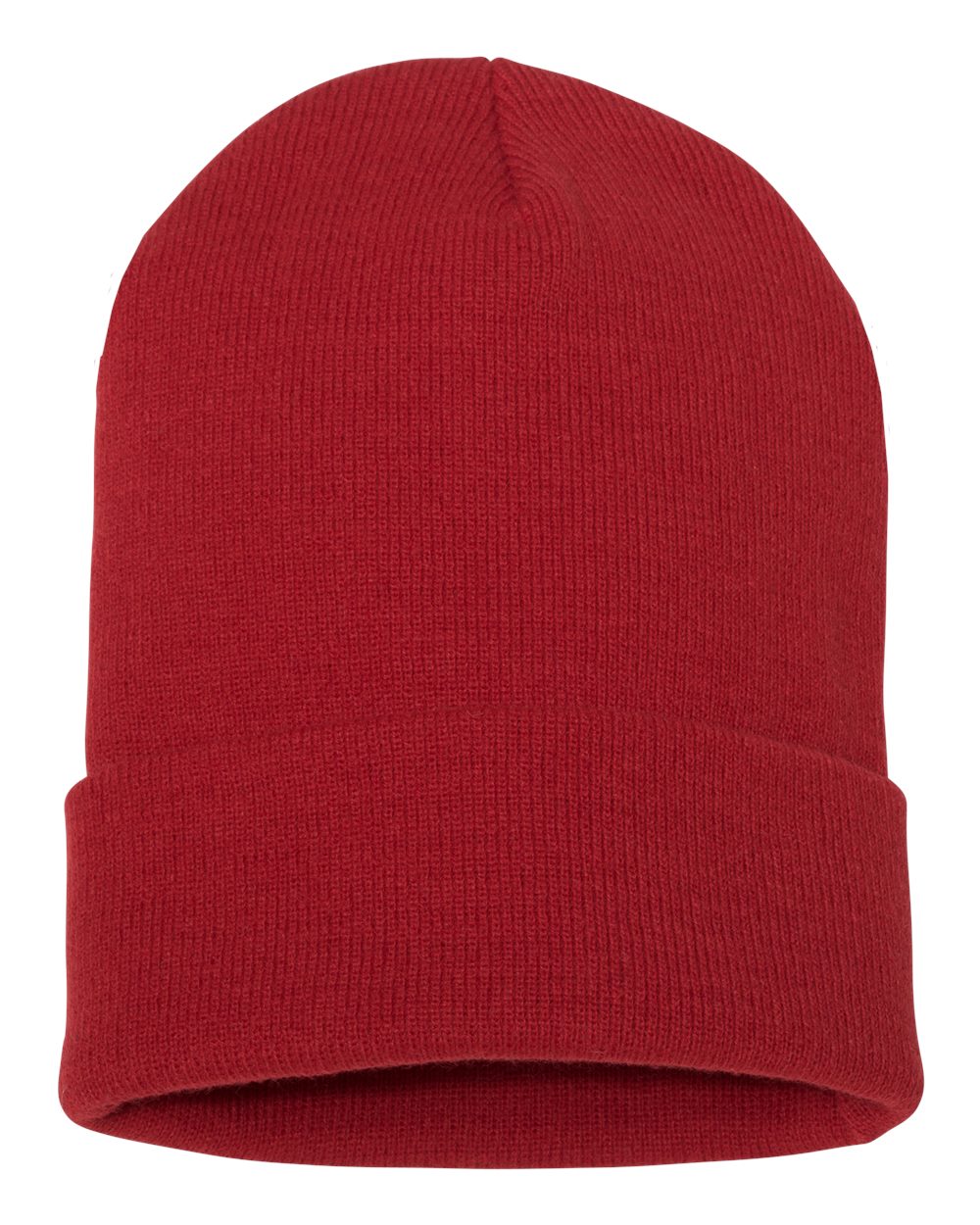 YP Classics 1501KC cuffed beanie in Red