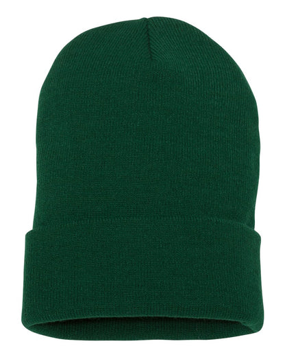 YP Classics 1501KC cuffed beanie in Spruce