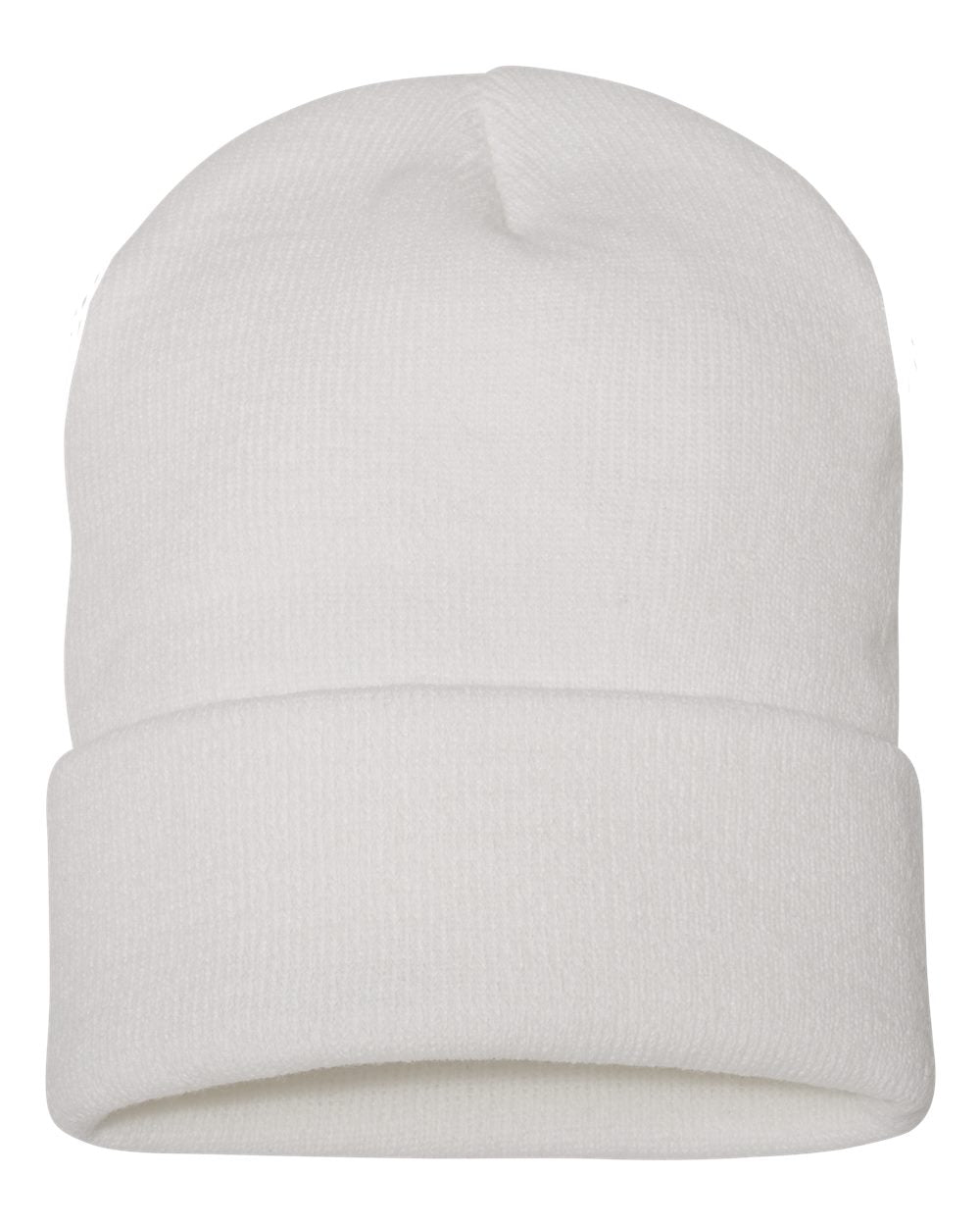 YP Classics 1501KC cuffed beanie in White