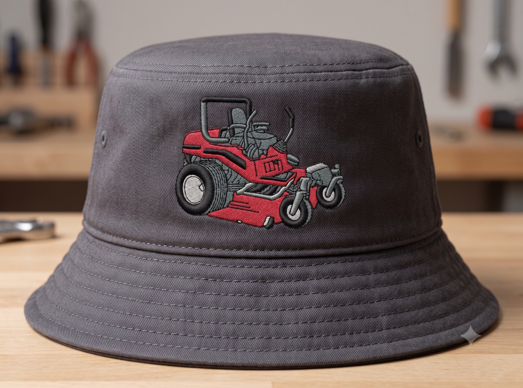 Custom Logo Embroidery — Sustainable Recycled Bucket Hat | Eco-Friendly Branded Gifts