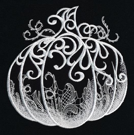 Ghost Baroque Pumpkin