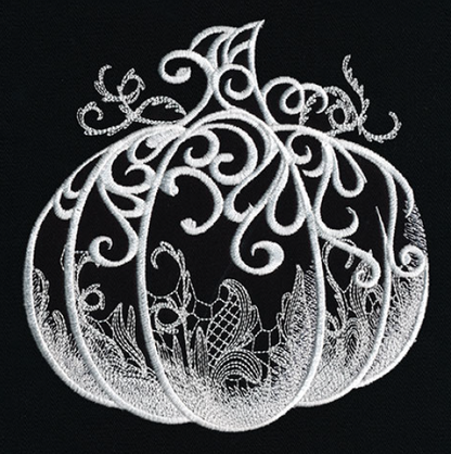 Ghost Baroque Pumpkin