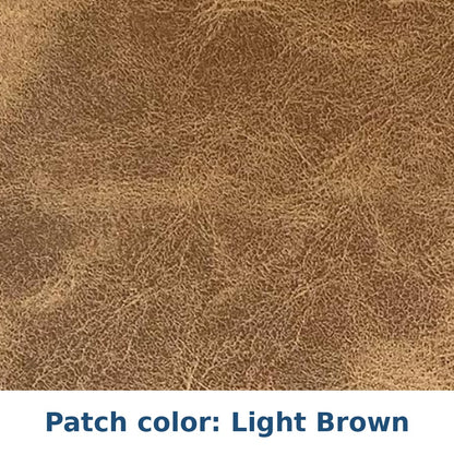 Light Brown faux leather patch color swatch