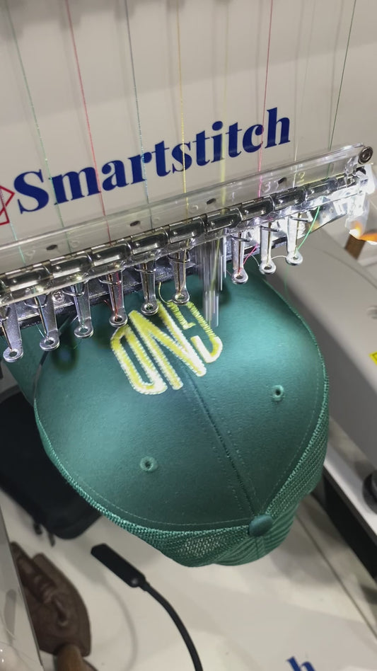 Text & Monogram Embroidery – Richardson 112 Hat | No Digitizing Fee